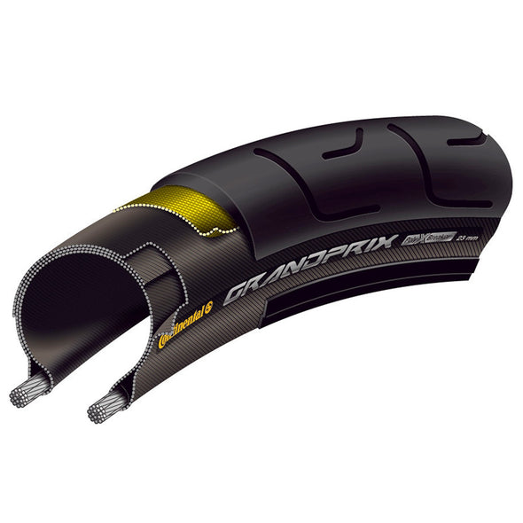 Neumático para bicicleta Grand Prix 700 x 25c - Black/Black